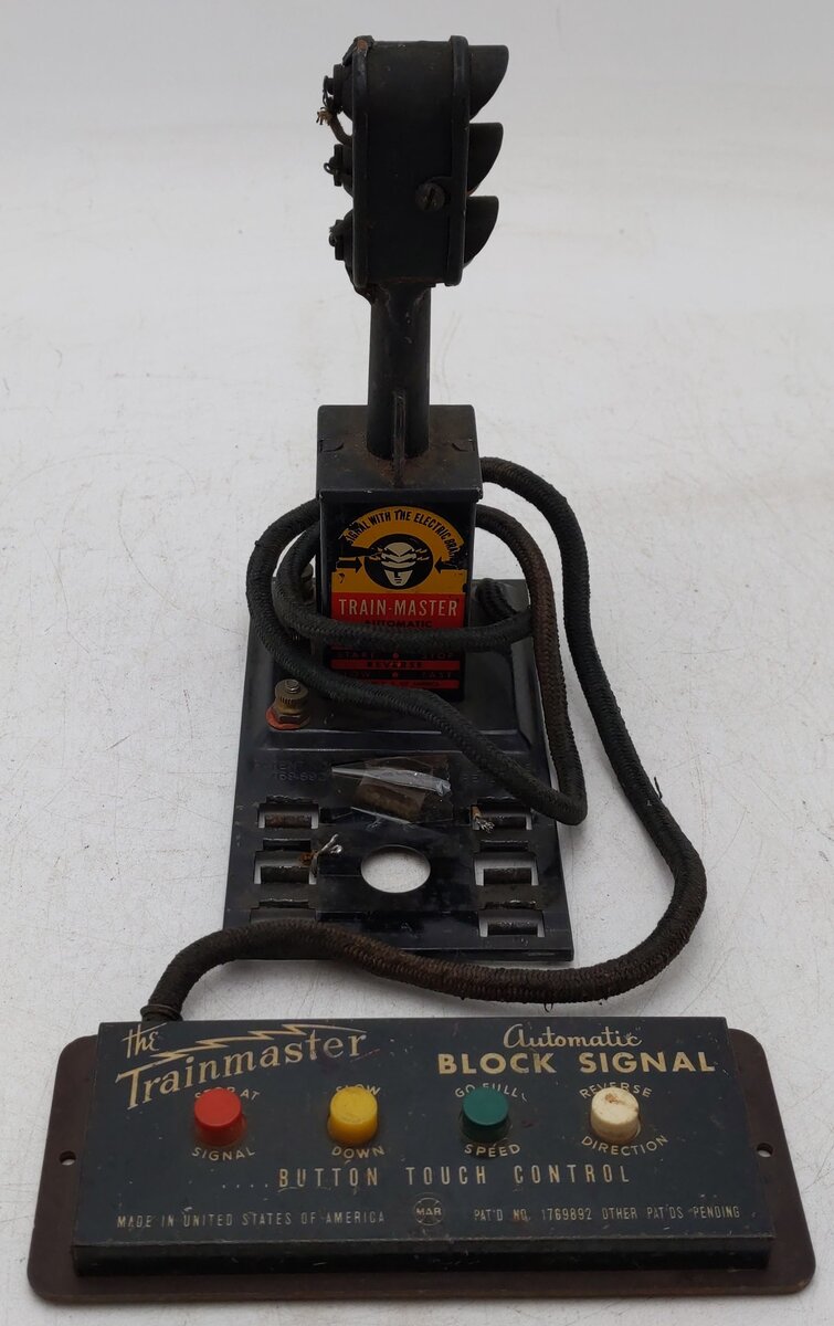 Marx Vintage 1405 O Gauge Trainmaster Light Signal Block