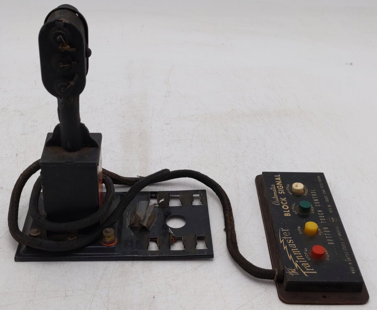 Marx Vintage 1405 O Gauge Trainmaster Light Signal Block