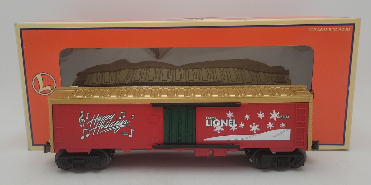 Lionel 6-16785 O Happy Holidays Music Reefer #5700 LN/Box