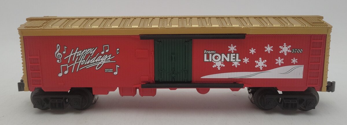 Lionel 6-16785 O Happy Holidays Music Reefer #5700 LN/Box