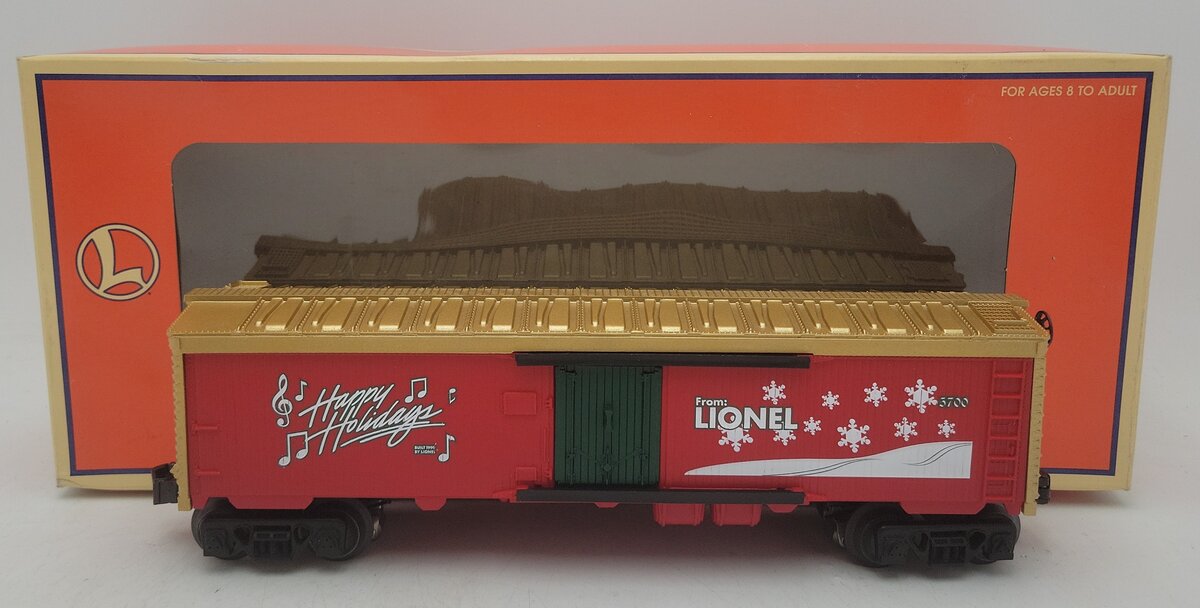 Lionel 6-16785 O Happy Holidays Music Reefer #5700 LN/Box