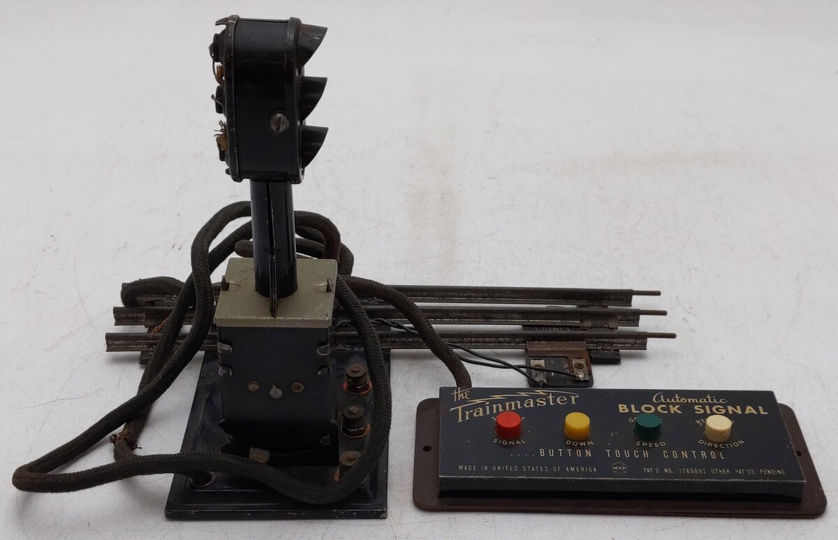 Marx Vintage 1405 O Gauge Trainmaster Light Signal Block