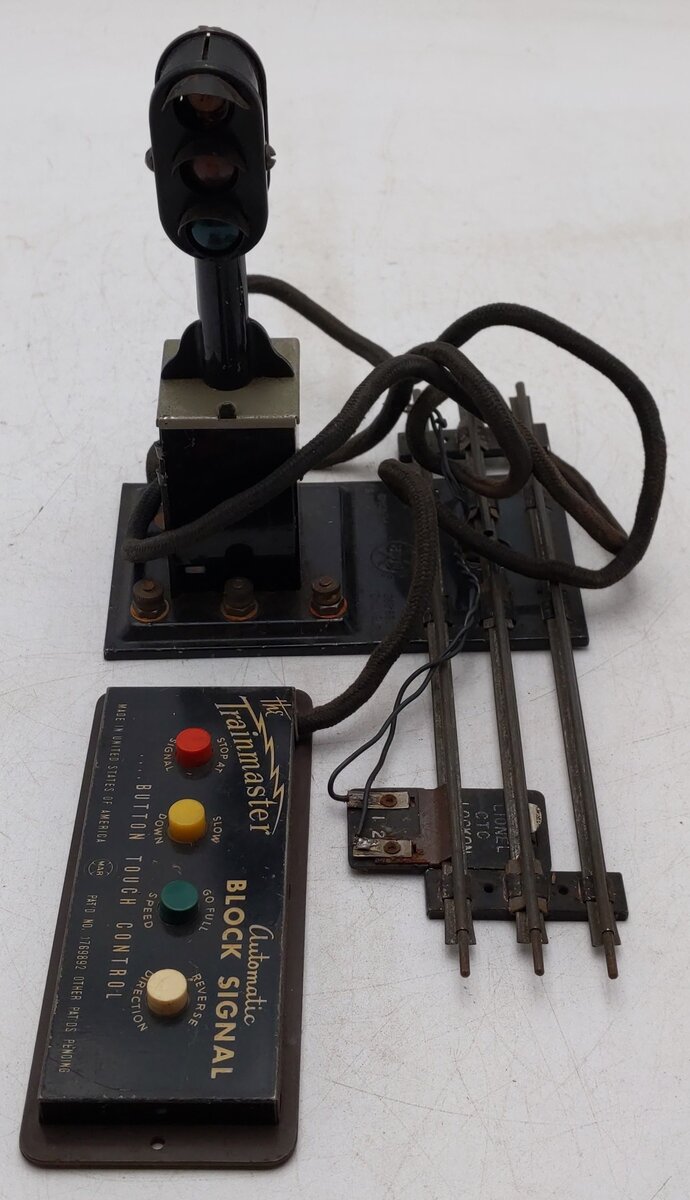 Marx Vintage 1405 O Gauge Trainmaster Light Signal Block