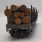 MTH 20-98102 O Western Maryland Flatcar with Log Load #2317 EX