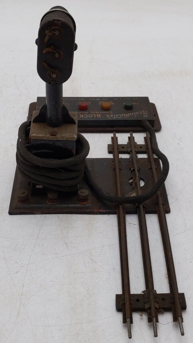 Marx Vintage 1405 O Gauge Trainmaster Light Signal Block