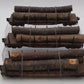 Lionel 6-17564 O West Side Lumber Shay Log Cars: #26717,#26718,#26719 (Set of 3) EX