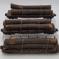 Lionel 6-17564 O West Side Lumber Shay Log Cars: #26717,#26718,#26719 (Set of 3) EX
