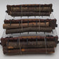 Lionel 6-17564 O West Side Lumber Shay Log Cars: #26717,#26718,#26719 (Set of 3) EX