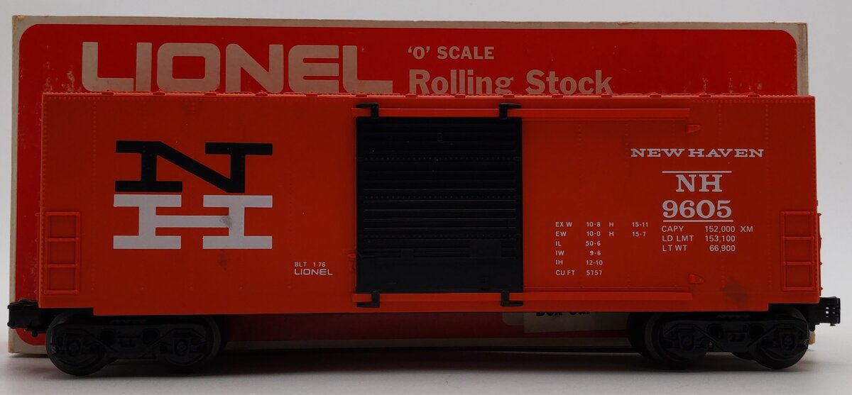 Lionel 6-9605 O Gauge New Haven Hi-Cube Boxcar #9605 EX/Box