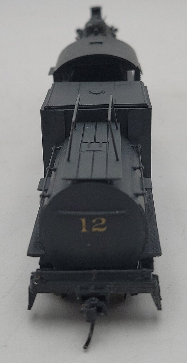 HO Scale Custom T&CG 4-6-0 Steam Locomotive & Tender #12