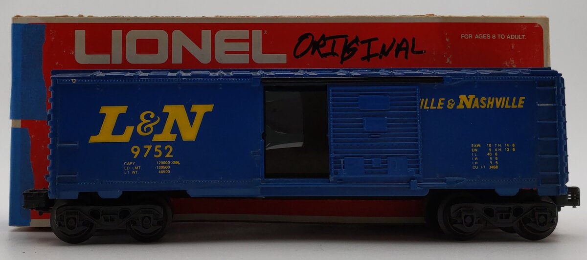 Lionel 6-9752 O Gauge Louisville and Nashville Boxcar VG/Box