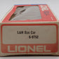 Lionel 6-9752 O Gauge Louisville and Nashville Boxcar VG/Box