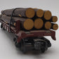 MTH 30-7013B O New Haven Flatcar w/Log Load #17369 EX