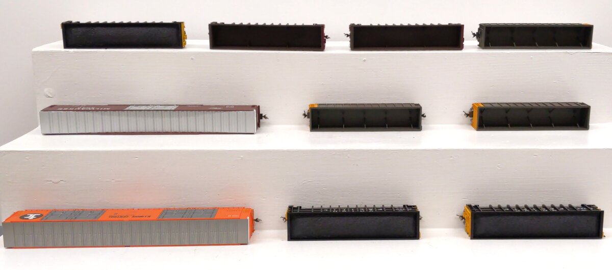 Walthers & Other HO Scale Assorted Freight Cars [10] VG