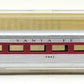 Model Power 3042 N Scale Santa Fe 75' Steamlined Observation Passenger Car #3042 EX/Box