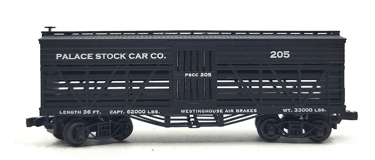 Roundhouse 87802 N Scale Palace Stock Car Company 36' Stock Car #205 LN/Box