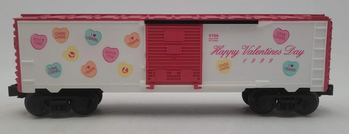 Lionel 6-26235 O Gauge Happy Valentines Day 1999 Boxcar #9700 EX/Box