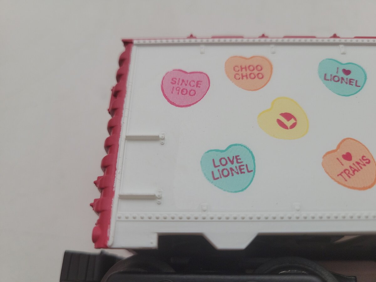 Lionel 6-26235 O Gauge Happy Valentines Day 1999 Boxcar #9700 EX/Box