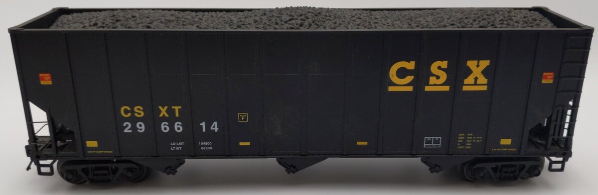 MTH 20-97373 O Gauge CSXT Hopper Car #296614 EX