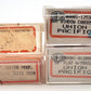 Con-Cor N Scale Assorted Freight Cars: 36012, 59163, 324326, 24927 [4] EX/Box