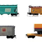 Con-Cor N Scale Assorted Freight Cars: 36012, 59163, 324326, 24927 [4] EX/Box