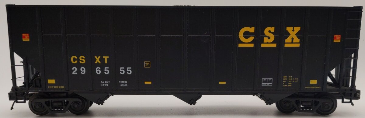 MTH 20-97373 O Gauge CSXT Hopper Car #296555 EX