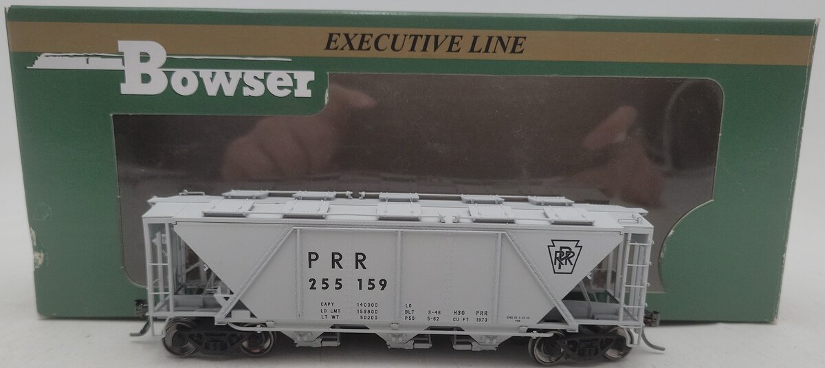 Bowser 40957 HO Scale Pennsylvania Railroad Hopper Car #255159 EX/Box