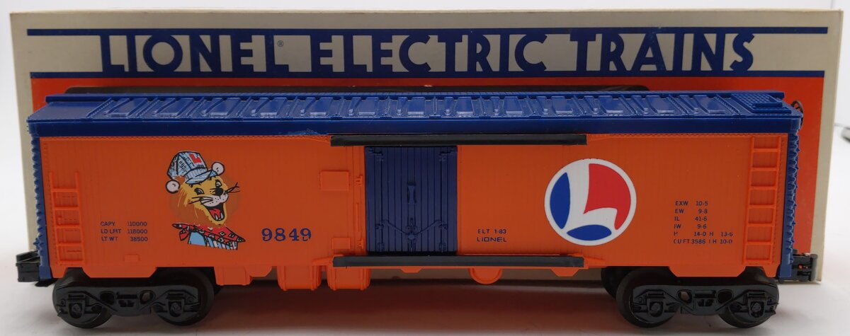 Lionel 6-9849 O Gauge Lionel Lines Billboard Refrigerator Car EX/Box