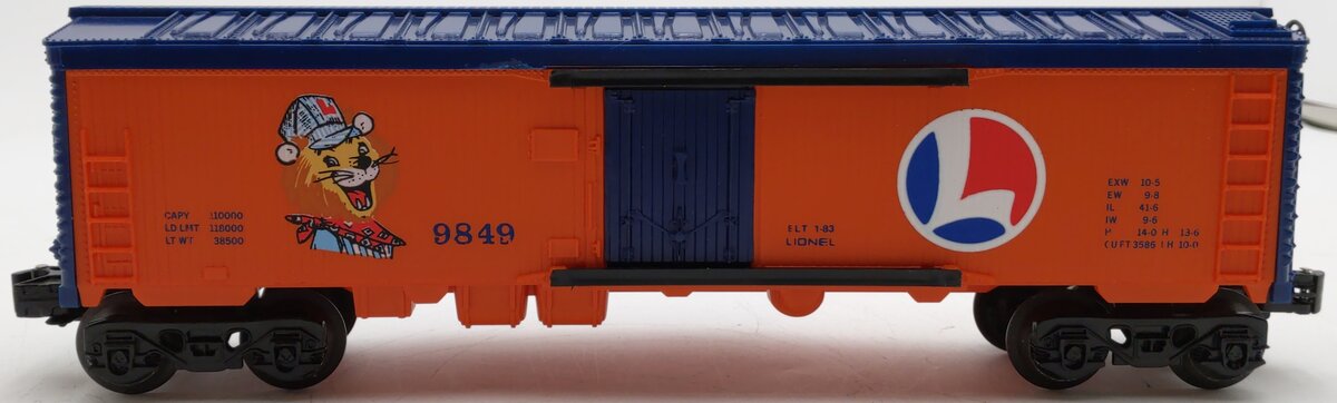 Lionel 6-9849 O Gauge Lionel Lines Billboard Refrigerator Car EX/Box