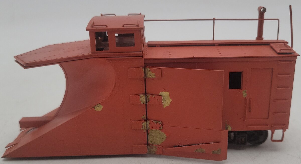 HO Scale Brass Snow Plow Car VG
