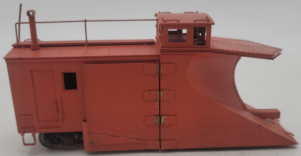 HO Scale Brass Snow Plow Car VG