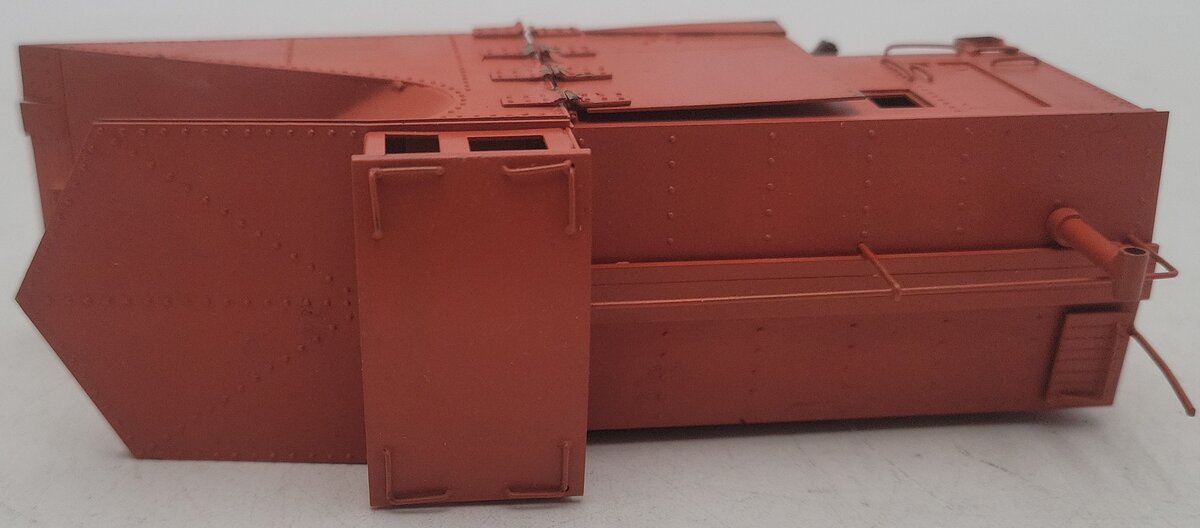 HO Scale Brass Snow Plow Car VG
