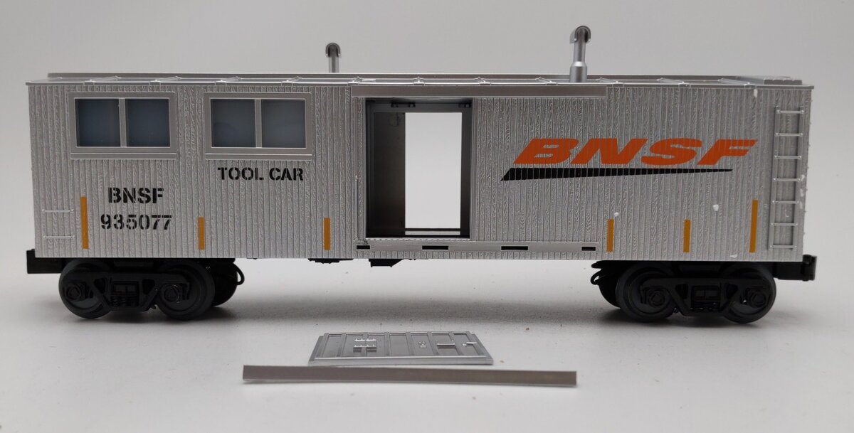 MTH 30-79479 O Gauge Burlington Northern Santa Fe Engineering Car VG