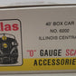 Atlas 6202 O Gauge Illinois Central Boxcar #4385 EX/Box