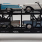 MTH 30-7676 O Gauge MTH Auto Carrier w/ 4 Ertl 1957 Automobiles EX