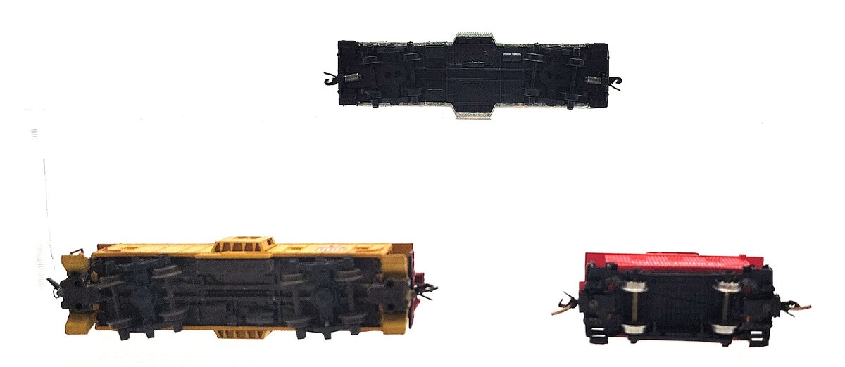 Bachmann, Con-Cor & Tex-N-Rails Assorted Cabooses: 3821, SP250 [3] VG