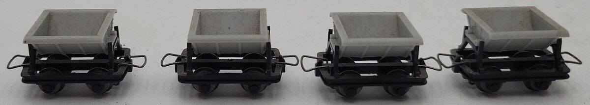 BCH International 5101 HON3 Undecorated 4 Dump Car Set EX/Box