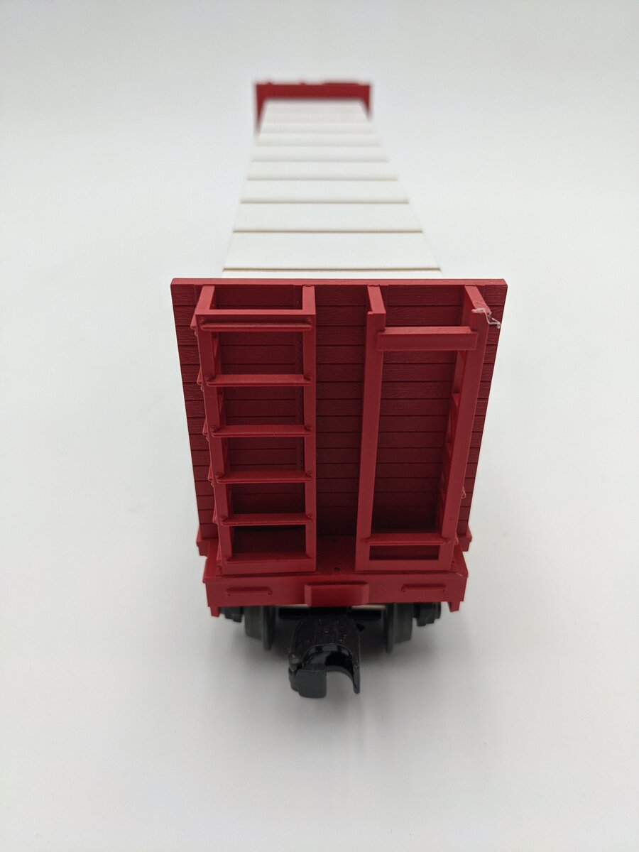 MTH 30-76616 O Florida East Coast Bulkhead Flatcar w/ Lumber Load 3-Rail EX