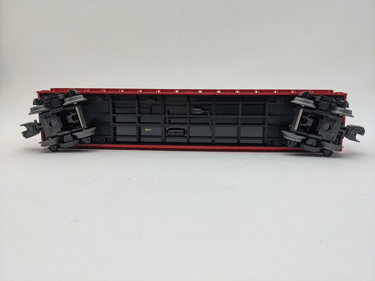 MTH 30-76616 O Florida East Coast Bulkhead Flatcar w/ Lumber Load 3-Rail EX