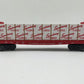 MTH 30-76616 O Florida East Coast Bulkhead Flatcar w/ Lumber Load 3-Rail EX