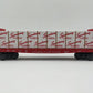 MTH 30-76616 O Florida East Coast Bulkhead Flatcar w/ Lumber Load 3-Rail EX