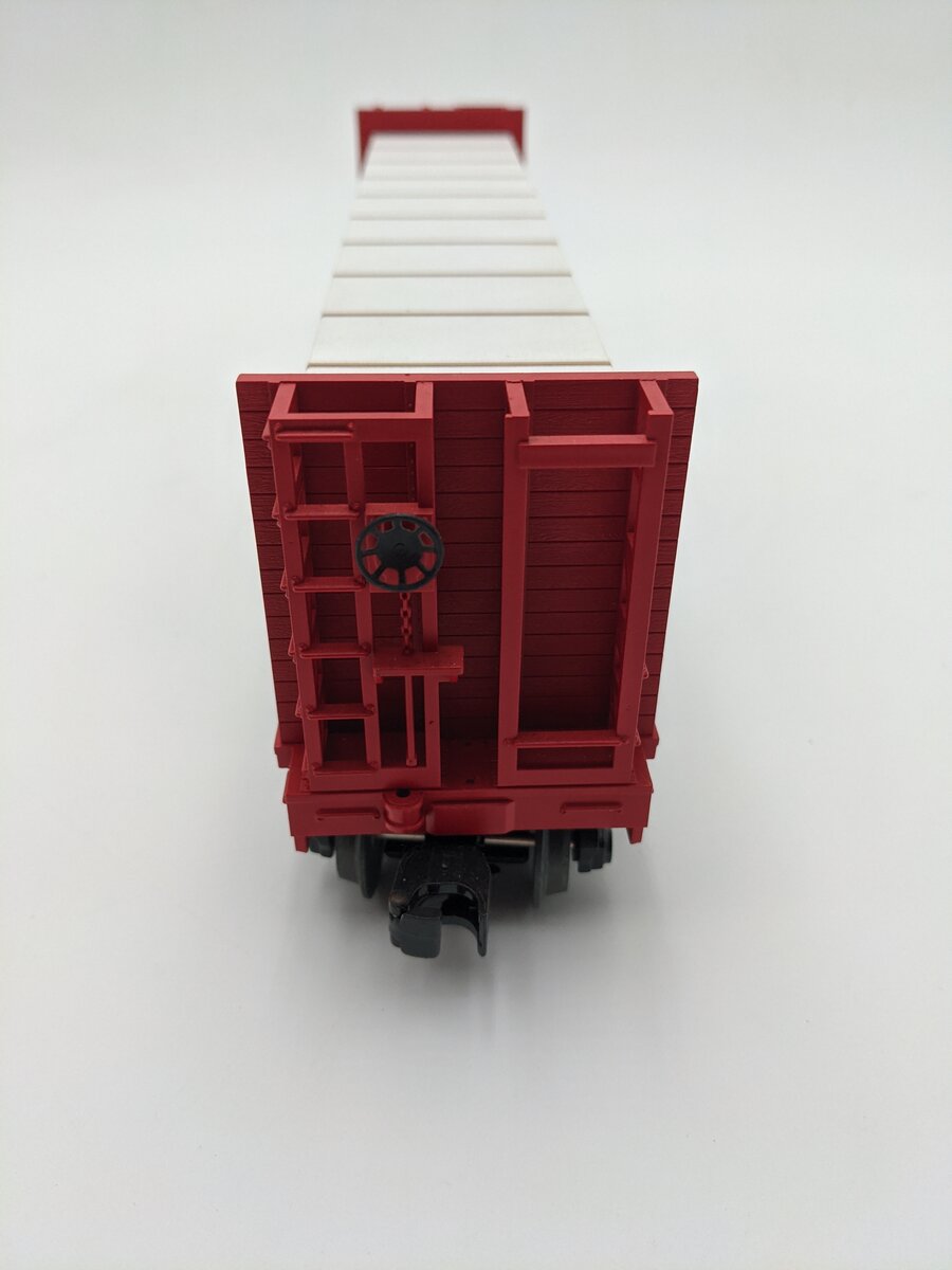 MTH 30-76616 O Florida East Coast Bulkhead Flatcar w/ Lumber Load 3-Rail EX