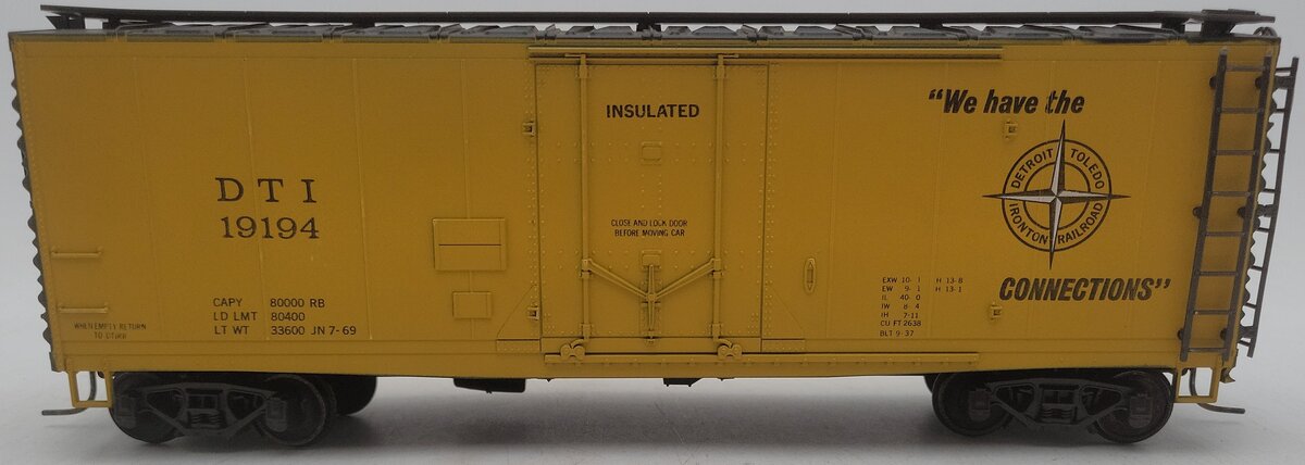 Atlas 6242 O Scale Detroit Toledo & Ironton Reefer (2-Rail) EX/Box
