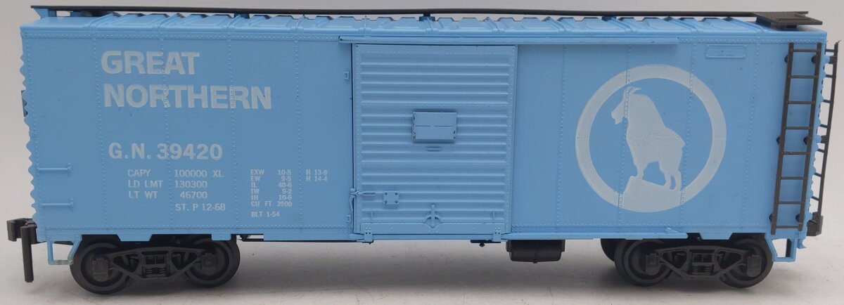 Atlas 6201 O Gauge Great Northern Boxcar #39420 EX/Box