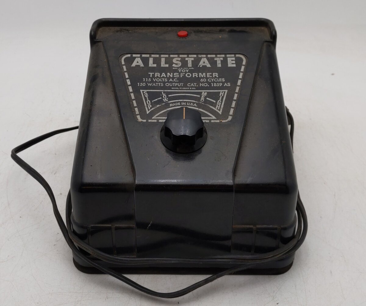 Marx 1859AS Vintage O Gauge 150 Watt Allstate Transformer VG