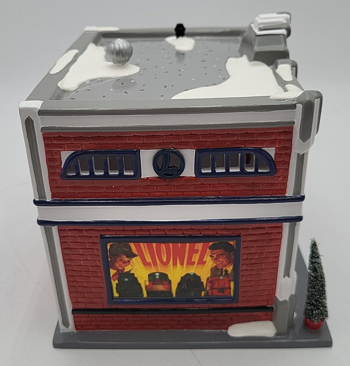 Dept 56 54947 The Original Snow Village Lionel Electric Train Shop VG/Box