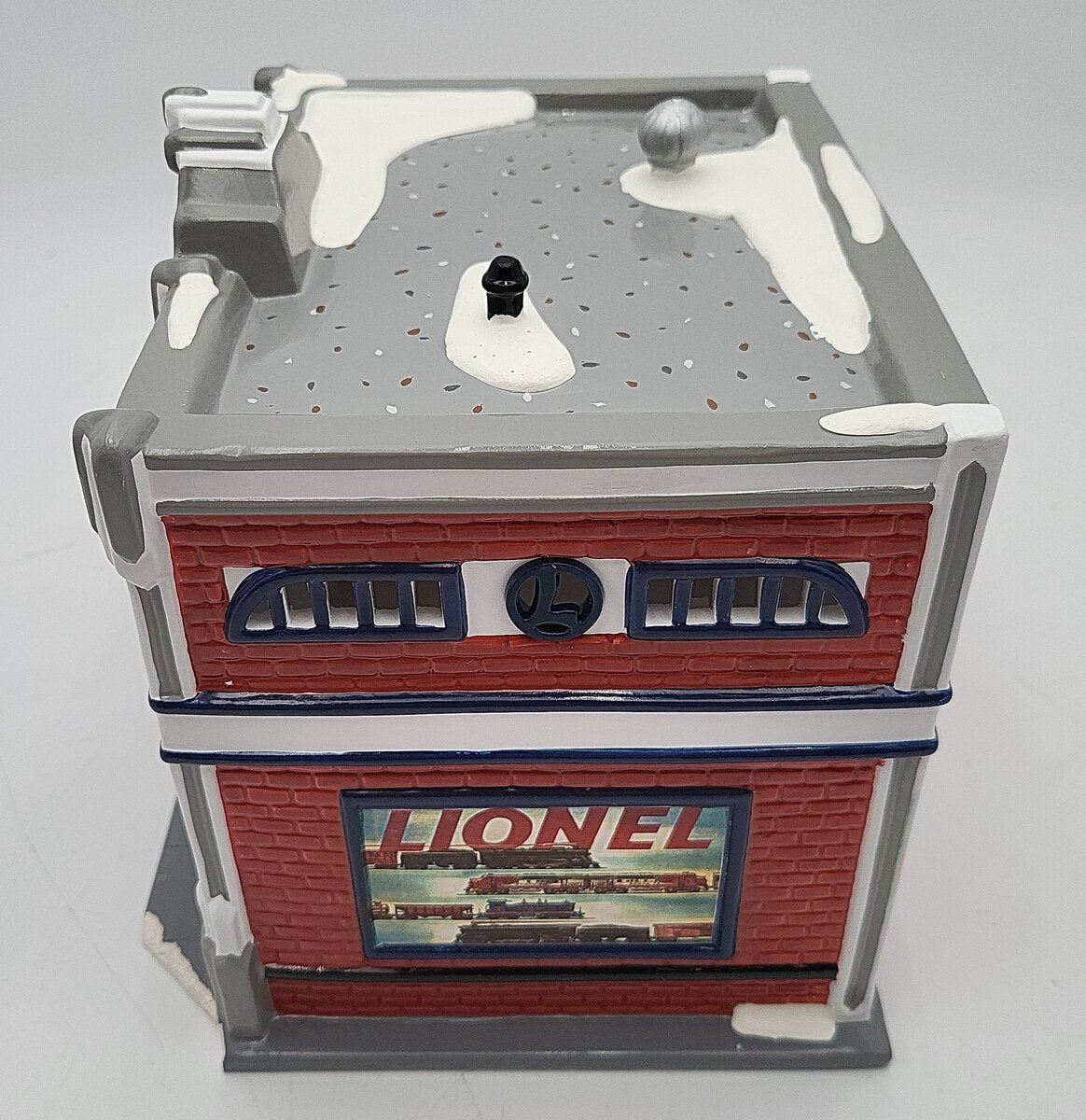 Dept 56 54947 The Original Snow Village Lionel Electric Train Shop VG/Box