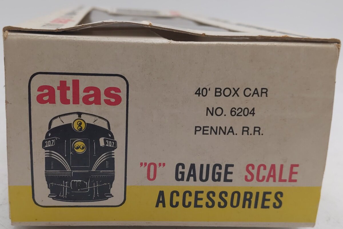 Atlas 6204 O Gauge Pennsylvania Railroad Boxcar #71064 EX/Box