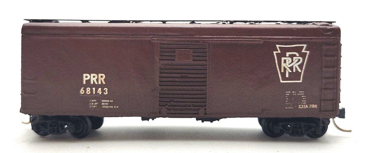 Fine N Scale Products 68143 68143 N Scale Custom PRR Boxcar #68143 EX/Box