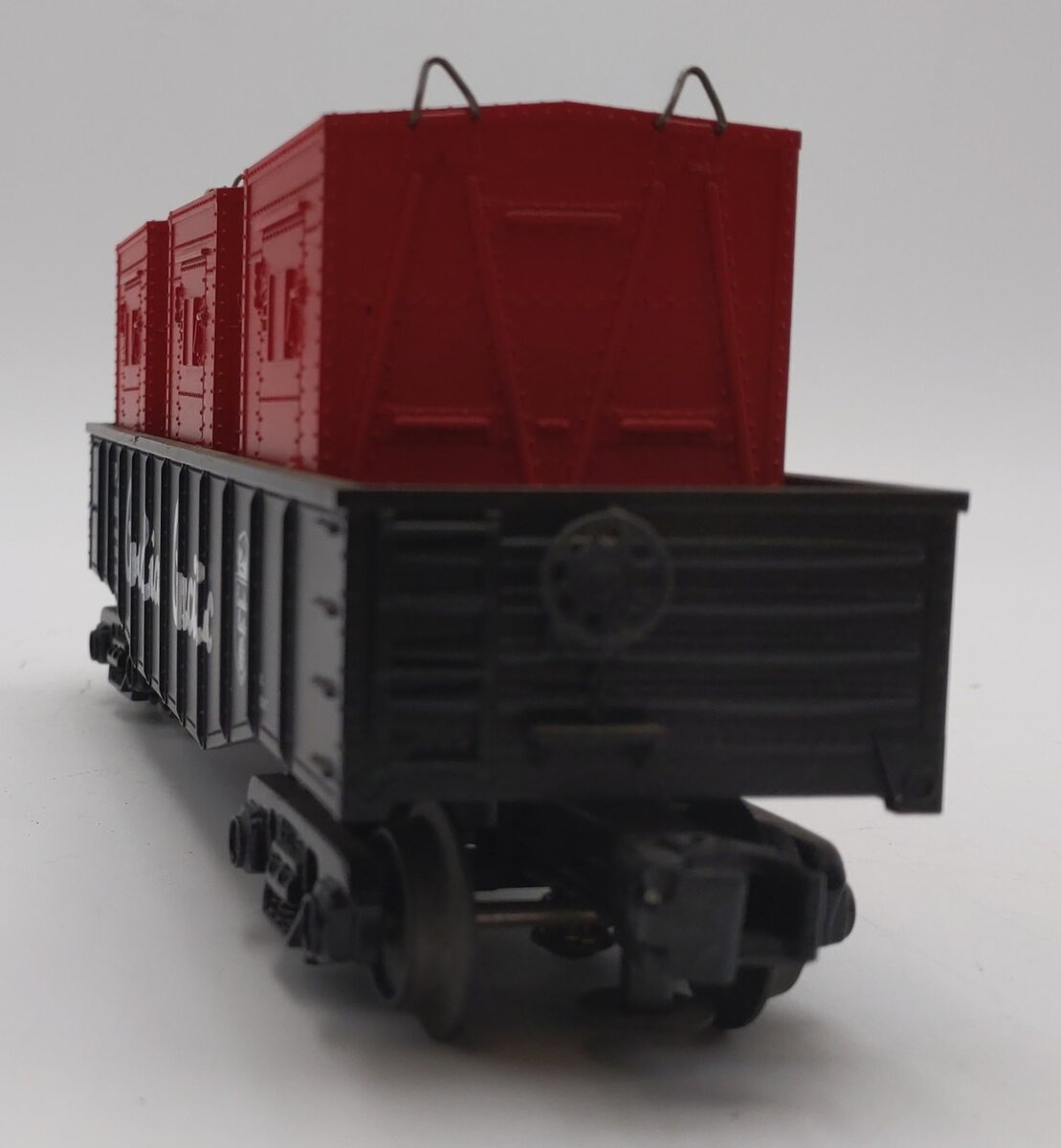 MTH 33-7207 Canadian Pacific Gondola w/LCL Containers EX